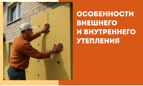 Какие особенности внешнего и внутреннего утепления в Урюпинске
