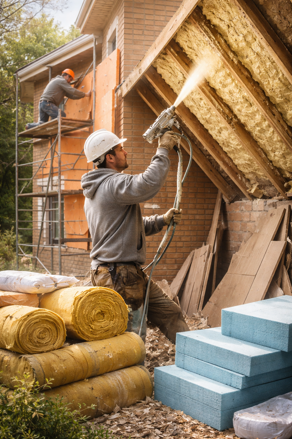 Утепление домов в Урюпинске под ключ от 4326 руб/м2 | Профессионально — ТепломастерРюп